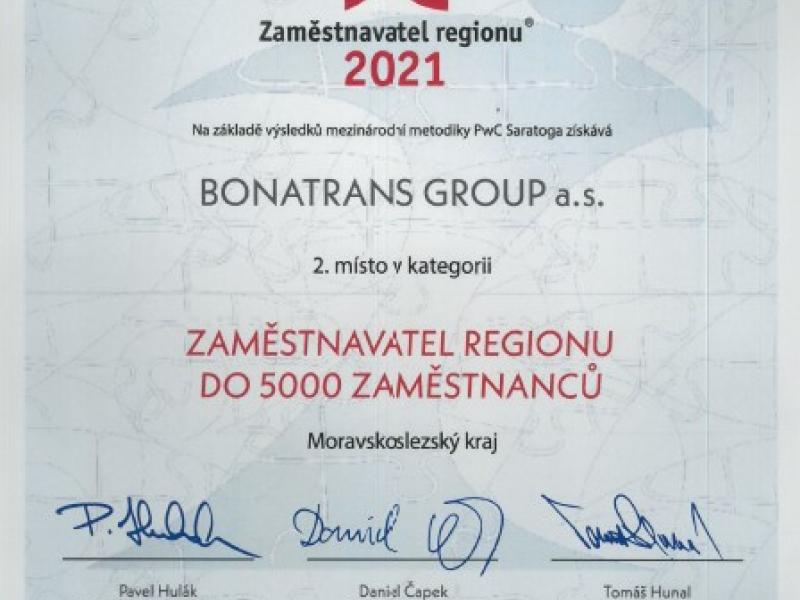 News - Auszeichnung „Arbeitgeber der Region 2021“: 2 Platz